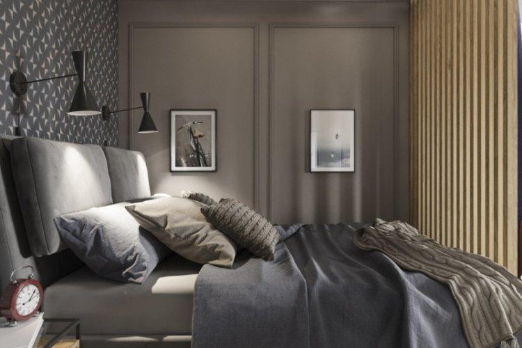 Multitâche sans faille à Moscou - Conception d'un appartement d'une pièce de 33 m².