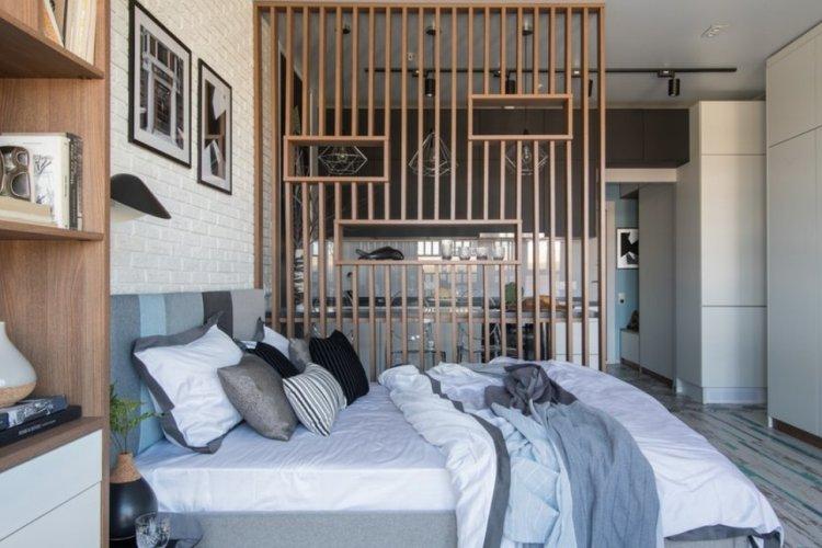 Appartement 33 m² pour deux à Moscou - Conception d'un appartement d'une pièce de 33 m².