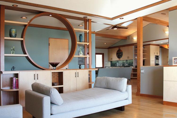 Conception d'un appartement d'une pièce de 40 m². - Photo