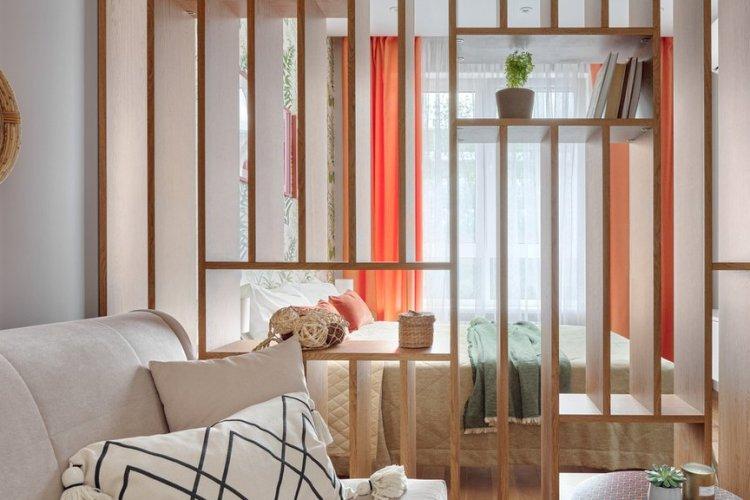 Appartement pour un chef à Molokovo - Conception d'un appartement d'une pièce