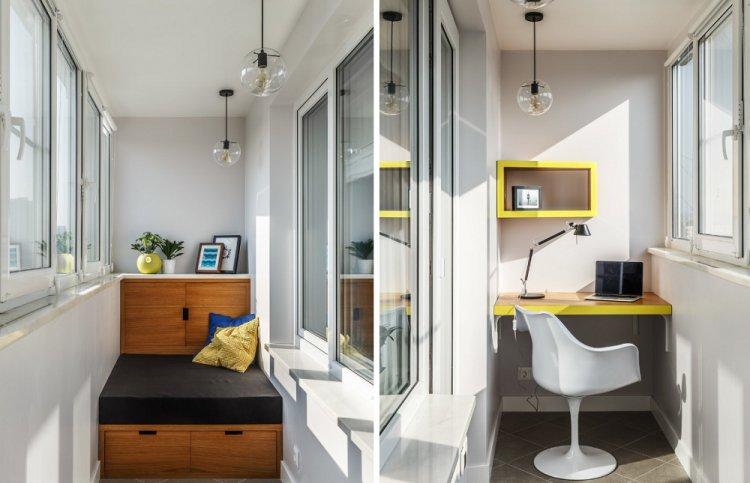 Lit gigogne dans le podium - Studio design d'appartement