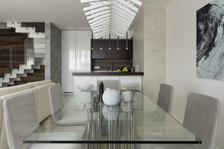 Conception de penthouse à Moscou