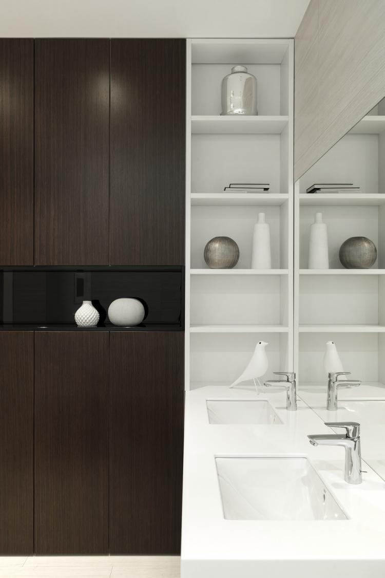 Conception de penthouse à Moscou