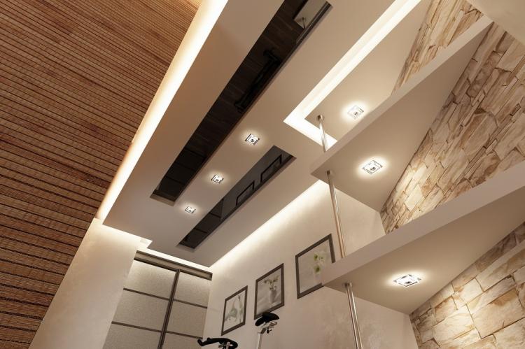 Décoration plafond - Design couloir 2019