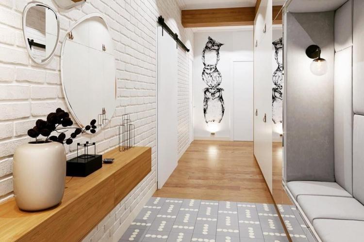 Design de couloir 2019 - photos d'intérieurs réels