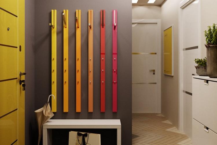 Accents lumineux - Palette de couleurs pour la conception du couloir à Khrouchtchev