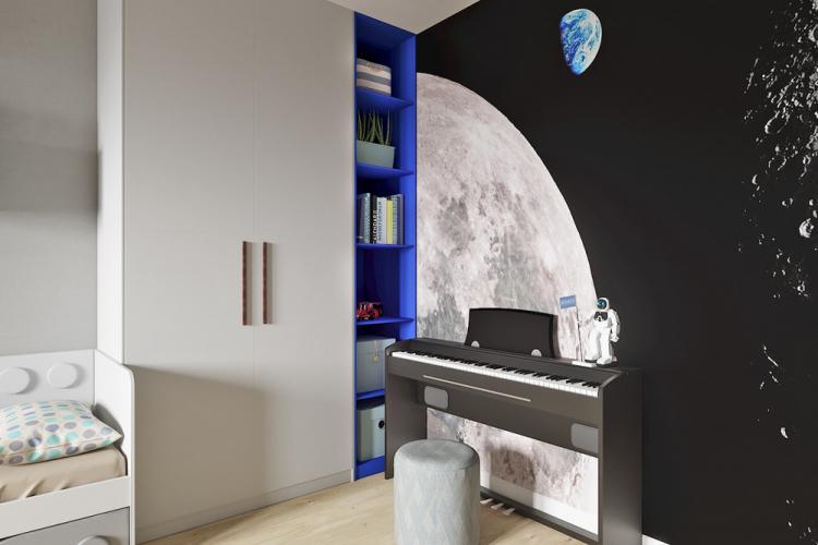 Projet de conception d'une chambre d'enfant pour un garçon