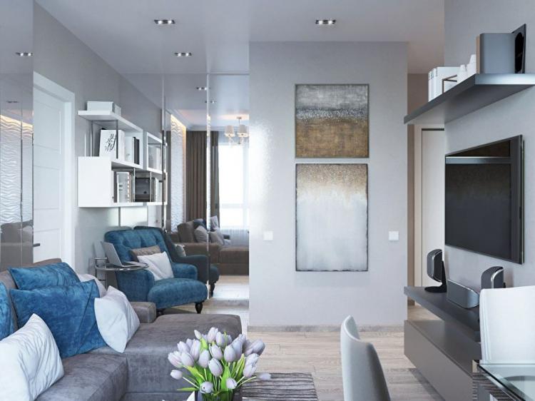 Projet de conception d'un appartement de 49 m².