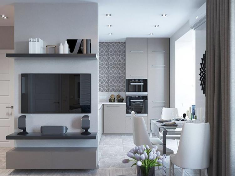 Projet de conception d'un appartement de 49 m².