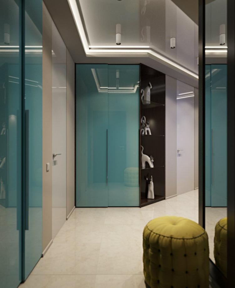 Projet de conception d'un appartement à Saint-Pétersbourg