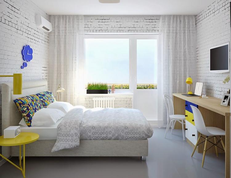 Projet de conception d'un petit studio, Sotchi