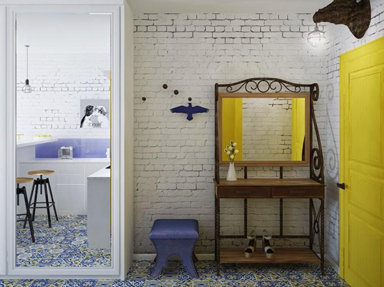 Projet de conception d'un petit studio, Sotchi