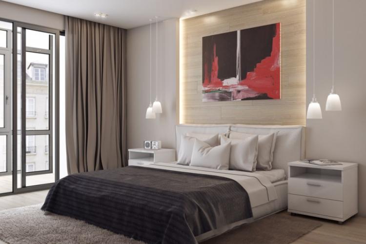 Conception de la chambre 12 m² - des photos de vrais intérieurs