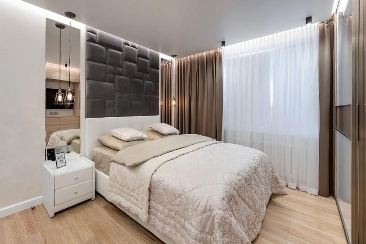 Design d'intérieur de chambre 9 m² - des photos de vrais intérieurs