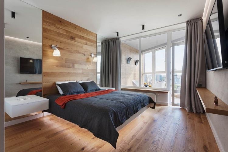 Design d'intérieur de chambre 9 m² - des photos de vrais intérieurs