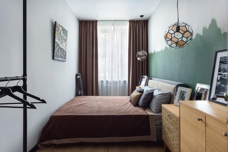 Design d'intérieur de chambre 9 m² - des photos de vrais intérieurs