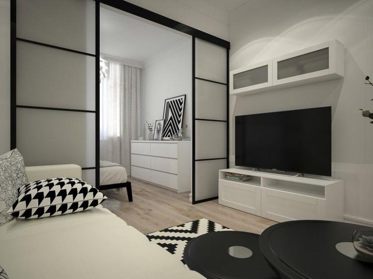 Accents contrastés - Design salon / chambre