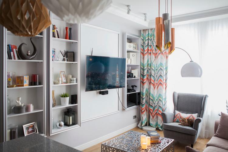 Niche en cloison sèche - Design mural TV