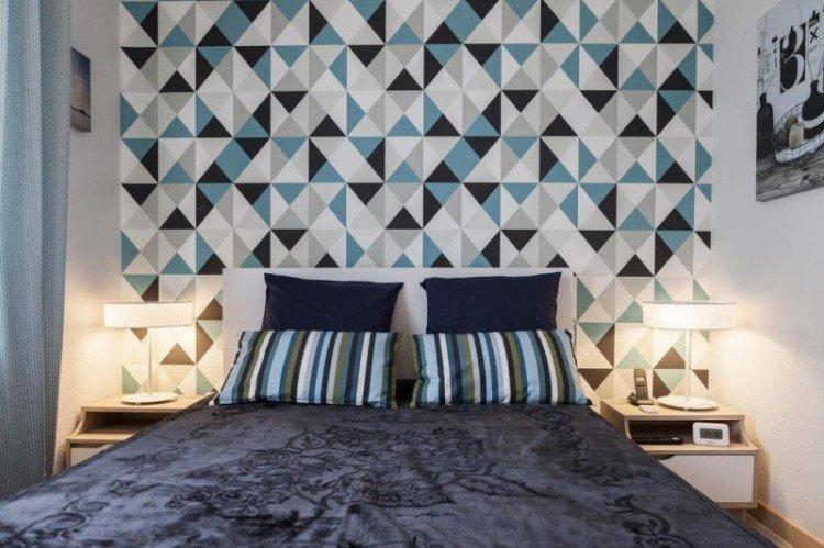 Couleurs - Conception de chambre étroite