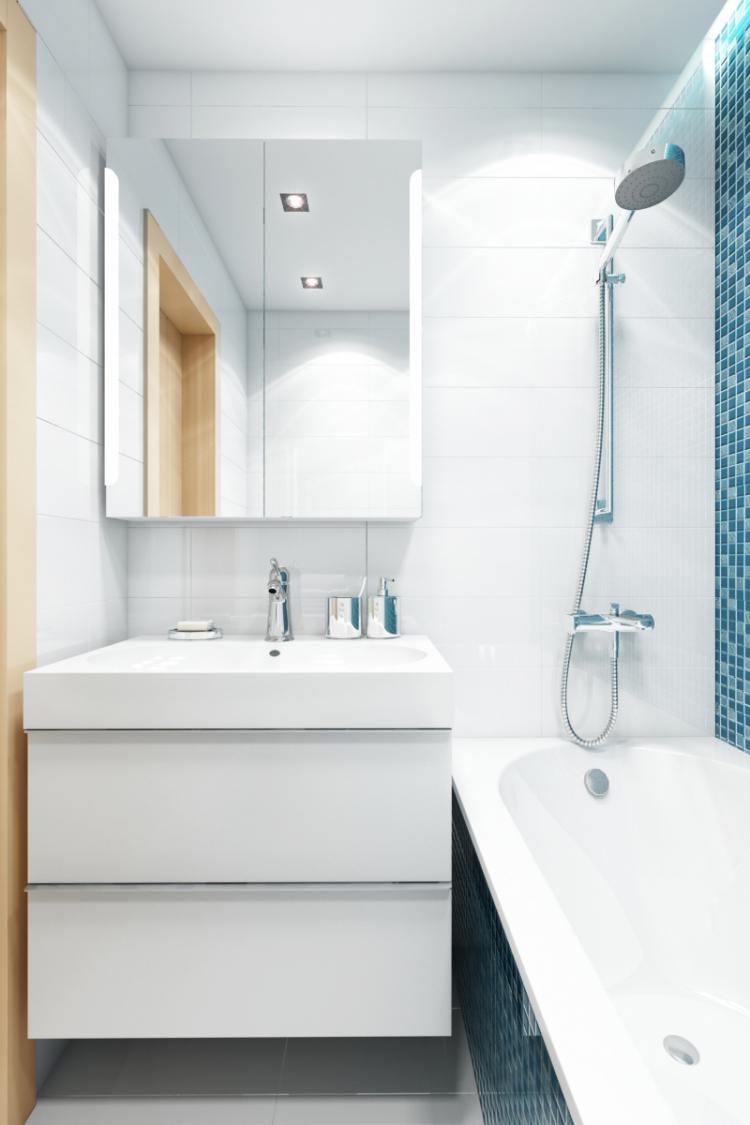 Salle de bain 2 m² - photo de décoration d'intérieur