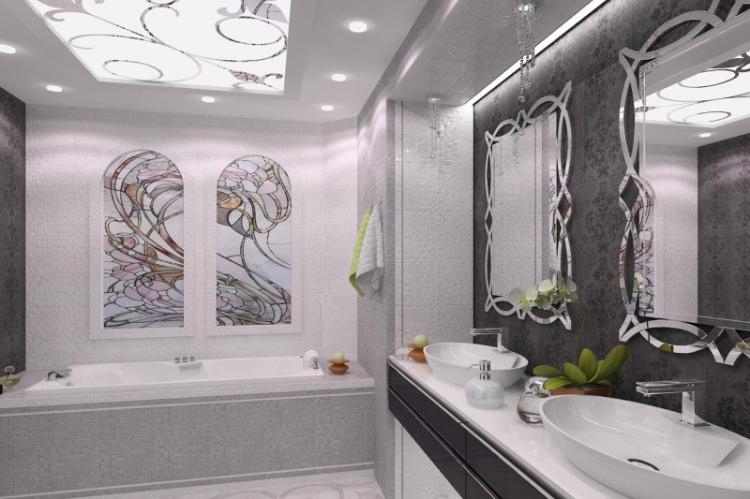 Design de salle de bain 2019 - photos d'intérieurs réels