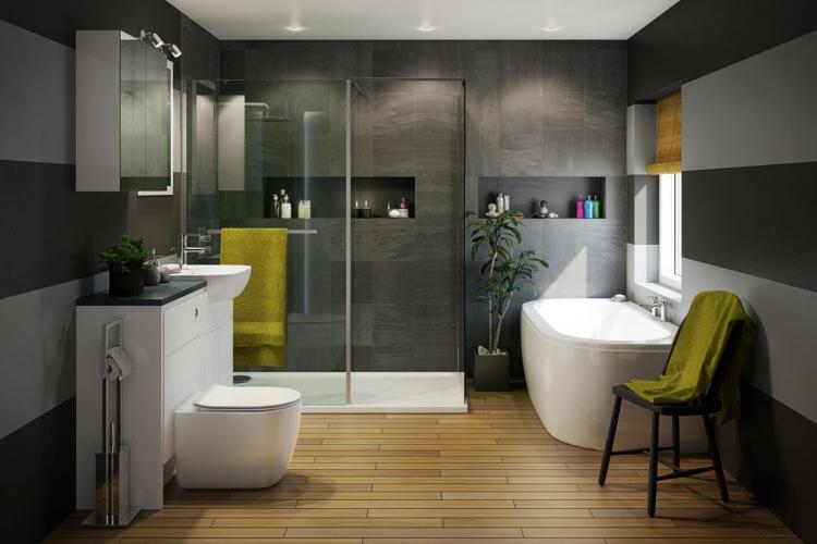 Design de salle de bain 2019 - photos d'intérieurs réels