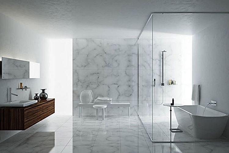 Design de salle de bain minimaliste 2021