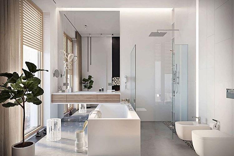 Conception de salle de bain 2021 - photos d'intérieurs réels
