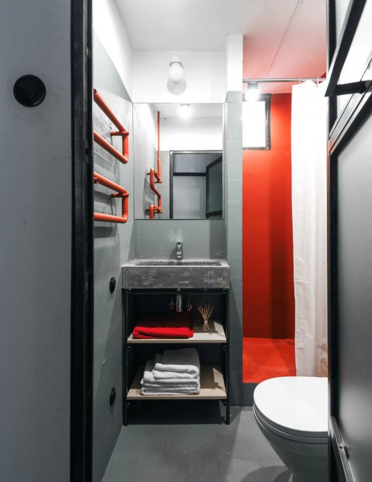 Design d'intérieur de salle de bain 4 m² - des photos de vrais intérieurs