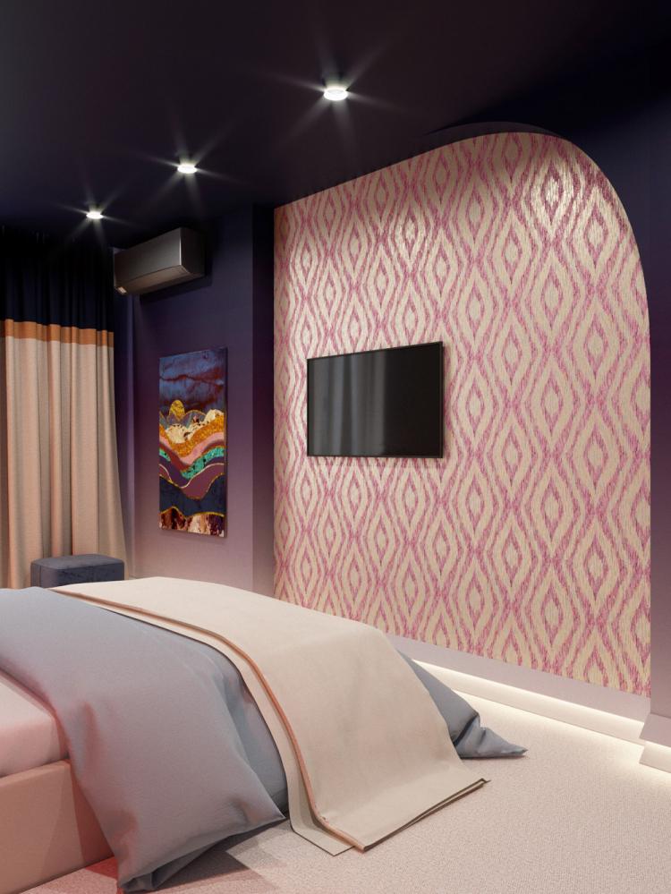 Conception de chambre lumineuse