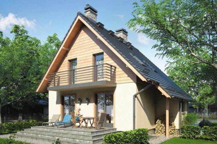 Maison 6 par 6 avec un grenier - projets et photos