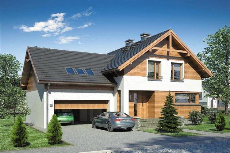 Maison à ossature avec grenier - projets et photos