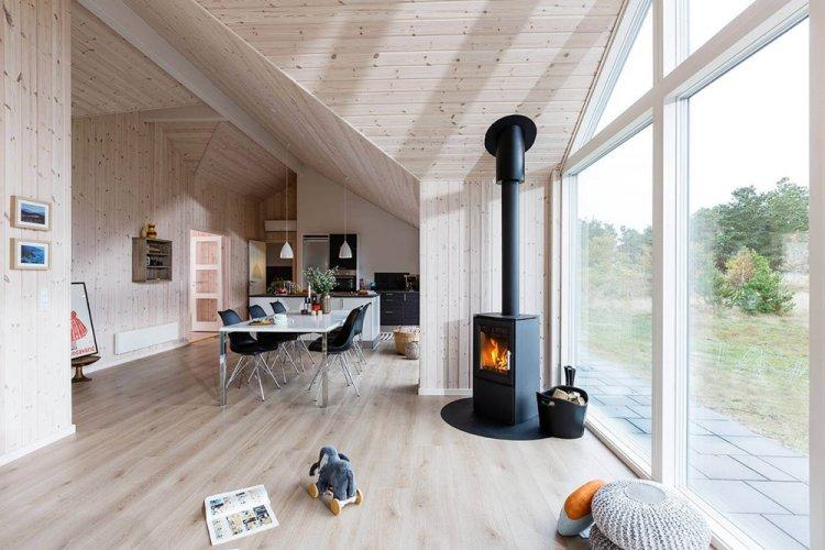 Intérieur de maison de style scandinave