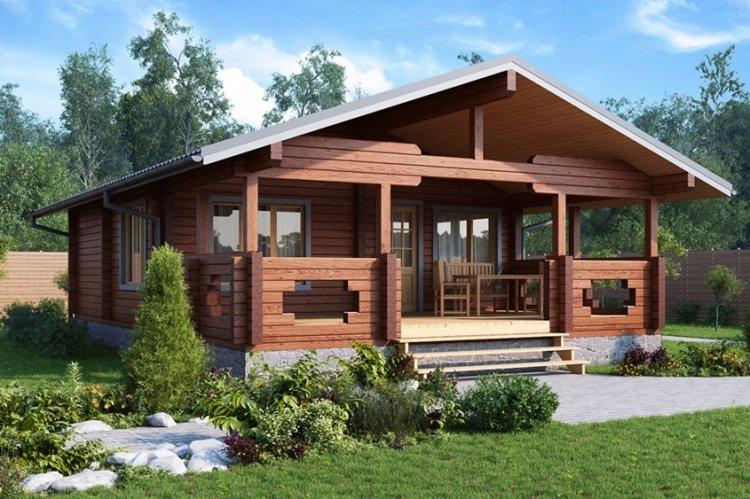 Maison de style scandinave en bois - projets et photos