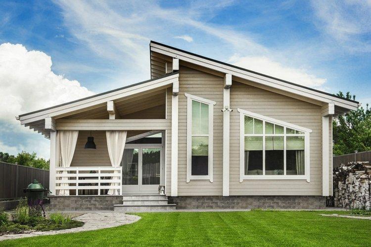 Maison de style scandinave en bois - projets et photos