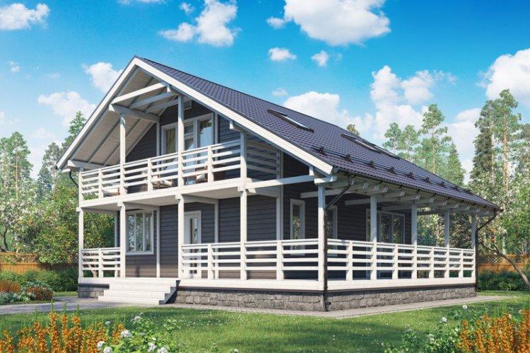 Maisons d'un bar avec un grenier - projets et photos