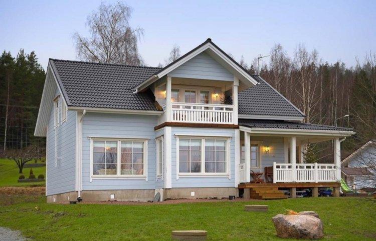 Maisons en rondins de style chalet - projets et photos