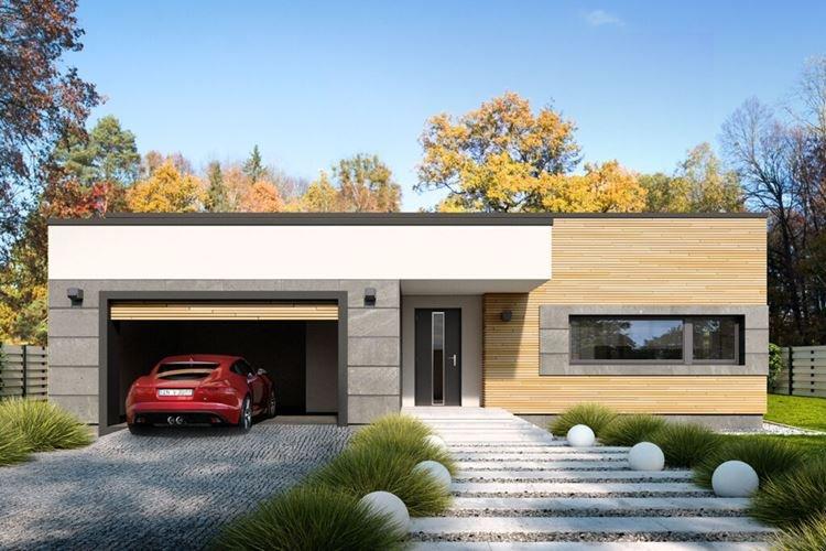 Maison high-tech avec garage