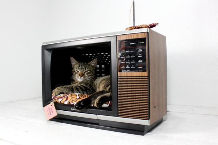 La technique vient à la rescousse - Maison de chat bricolage