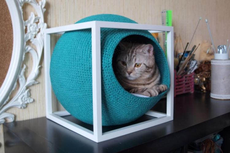 Maison de chat bricolage - photos et idées