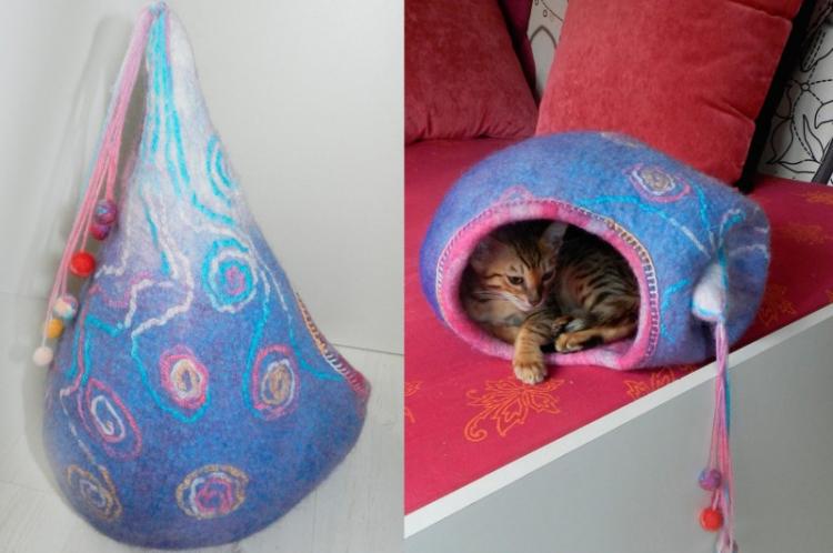 Maison de chat bricolage - photos et idées