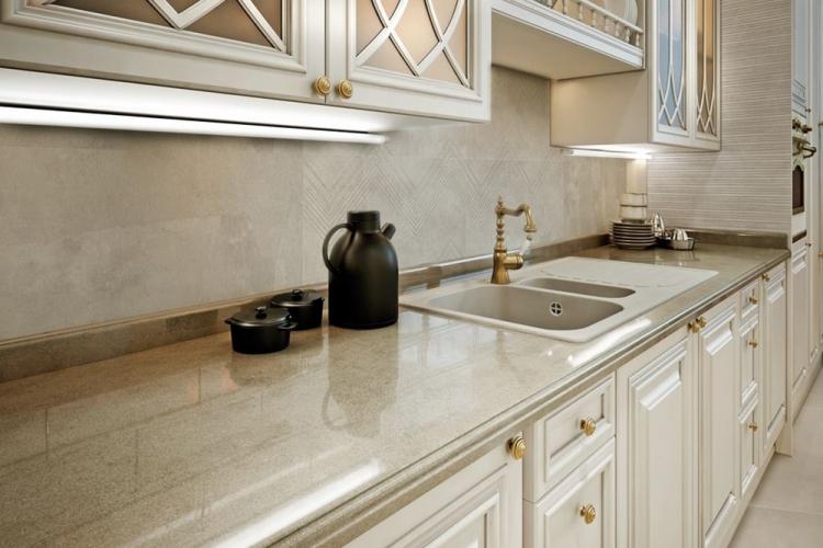 Tablier de cuisine en pierre naturelle