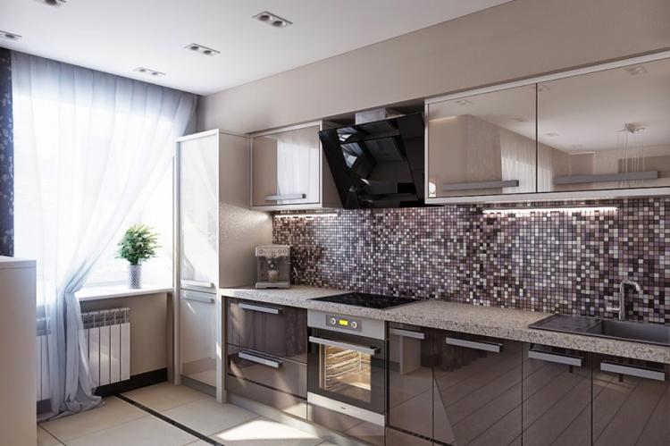 Tablier de cuisine en mosaïque