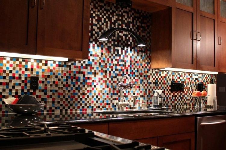 Tablier de cuisine en mosaïque