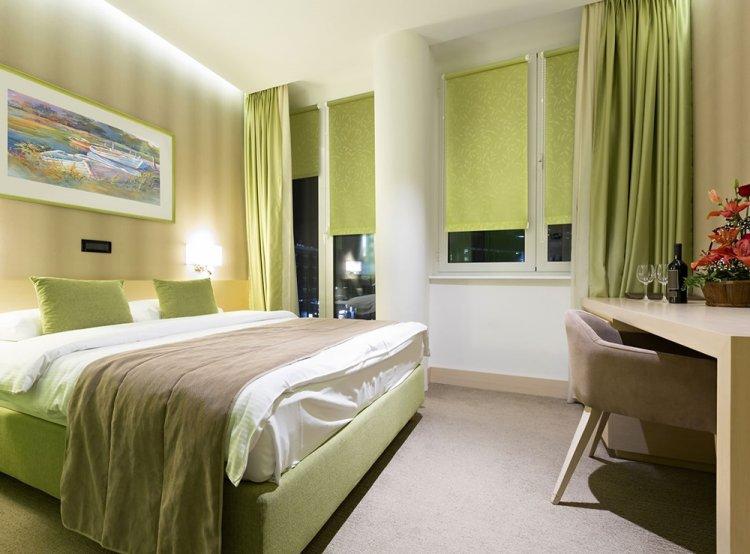 Couleur pistache dans la chambre - photo design