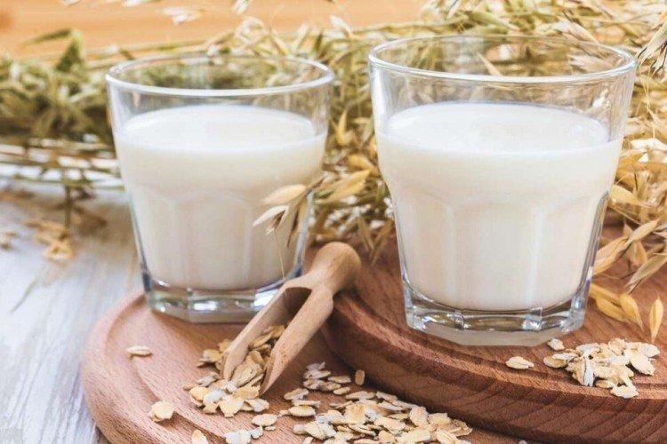 Gelée d'avoine au lait