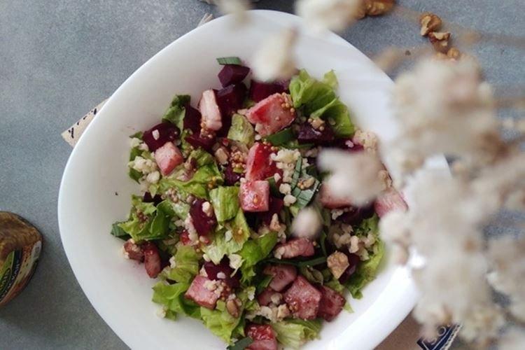 Salade de betteraves et boulgour