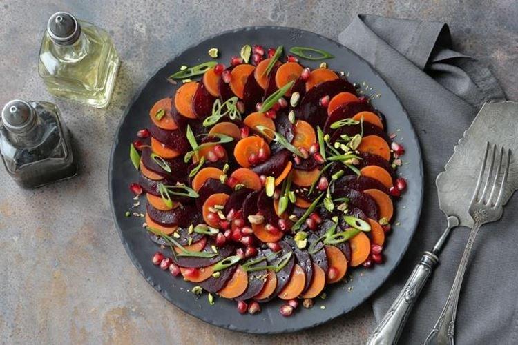 Salade de carottes et betteraves