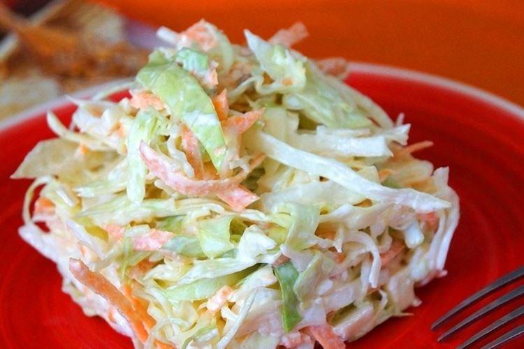 Salade de chou et fromage