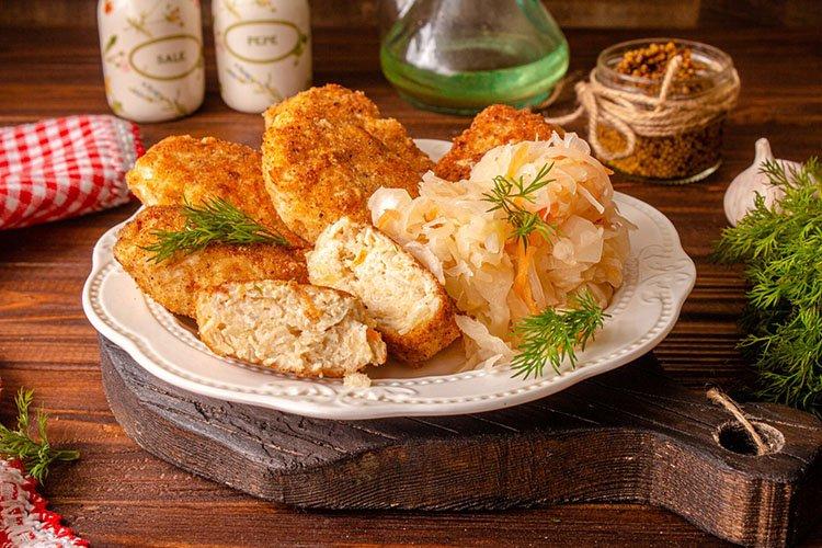 Escalopes de poulet au four